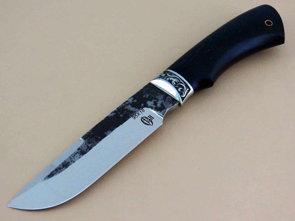 Нож «ОЛЕНЬ» 95Х18, венге