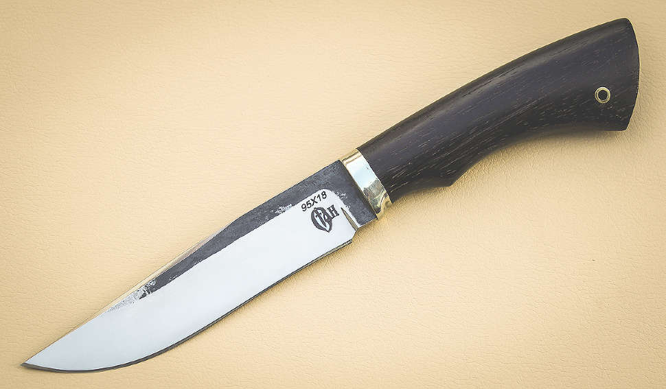 Охотничий нож «БИЗОН» 95Х18, венге