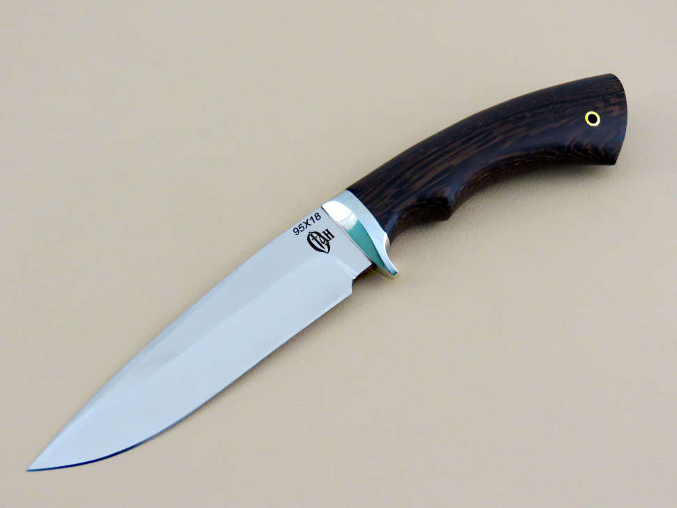 Нож «БИЗОН-1» 95х18, венге