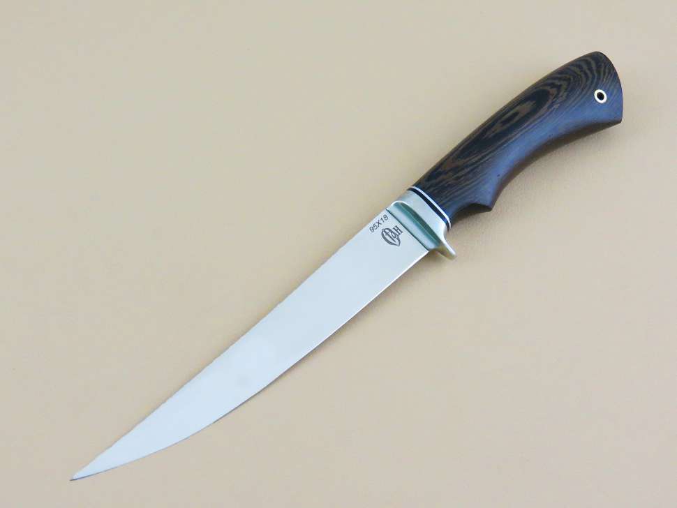 Нож «ФИЛЕЙНЫЙ» 95Х18, венге