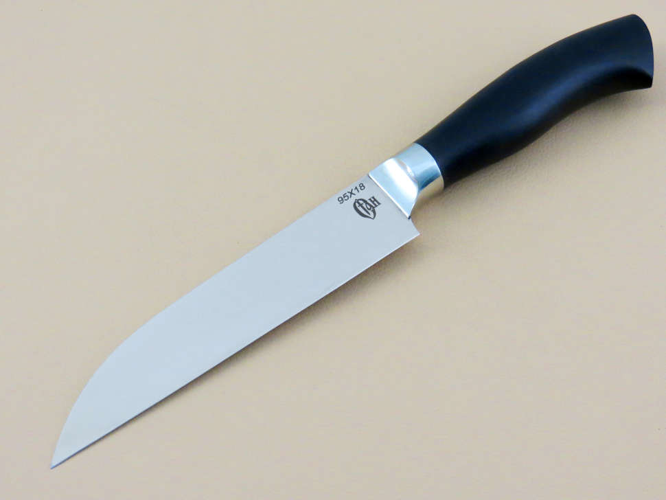 Кухонный нож «КЛЕПИК большой» 95Х18, граб