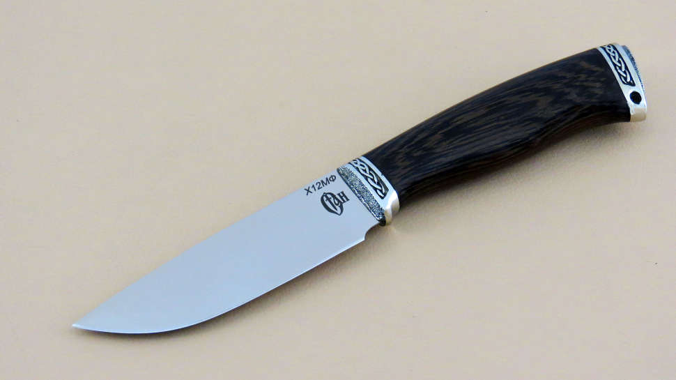 Нож «ТУРИСТ-1», Х12МФ, венге