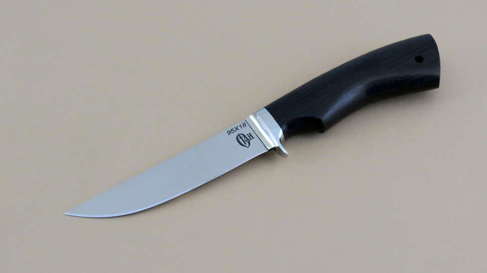 Нож «ЩУКА малая» 95Х18, граб