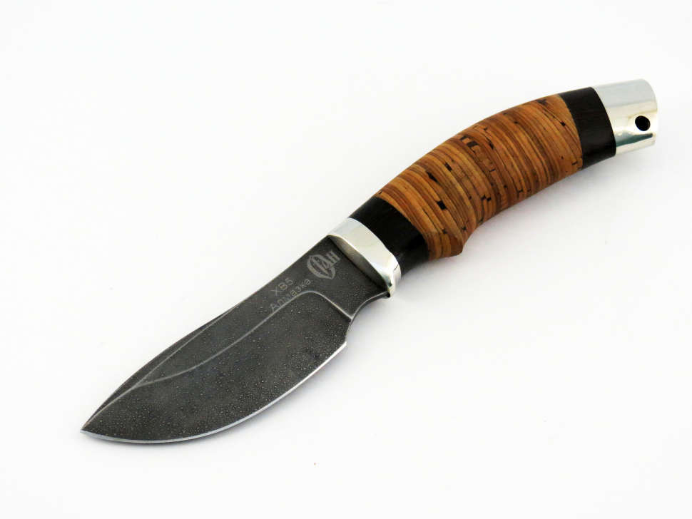 Нож «СЕРНА» ХB5, береста, венге