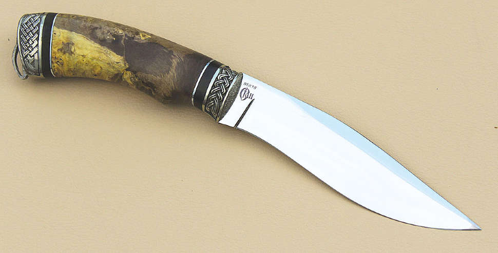 Нож «ТАГАР» 95х18, кап клена
