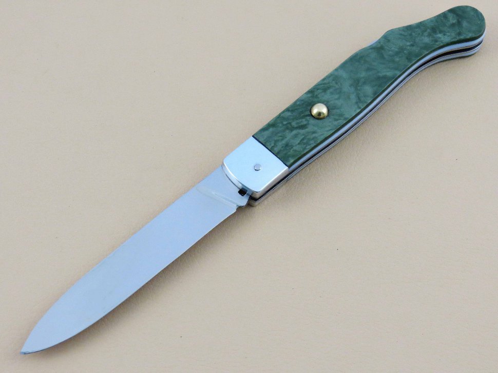 Нож откидной «ГОРБАТЫЙ» 95Х18, пластик