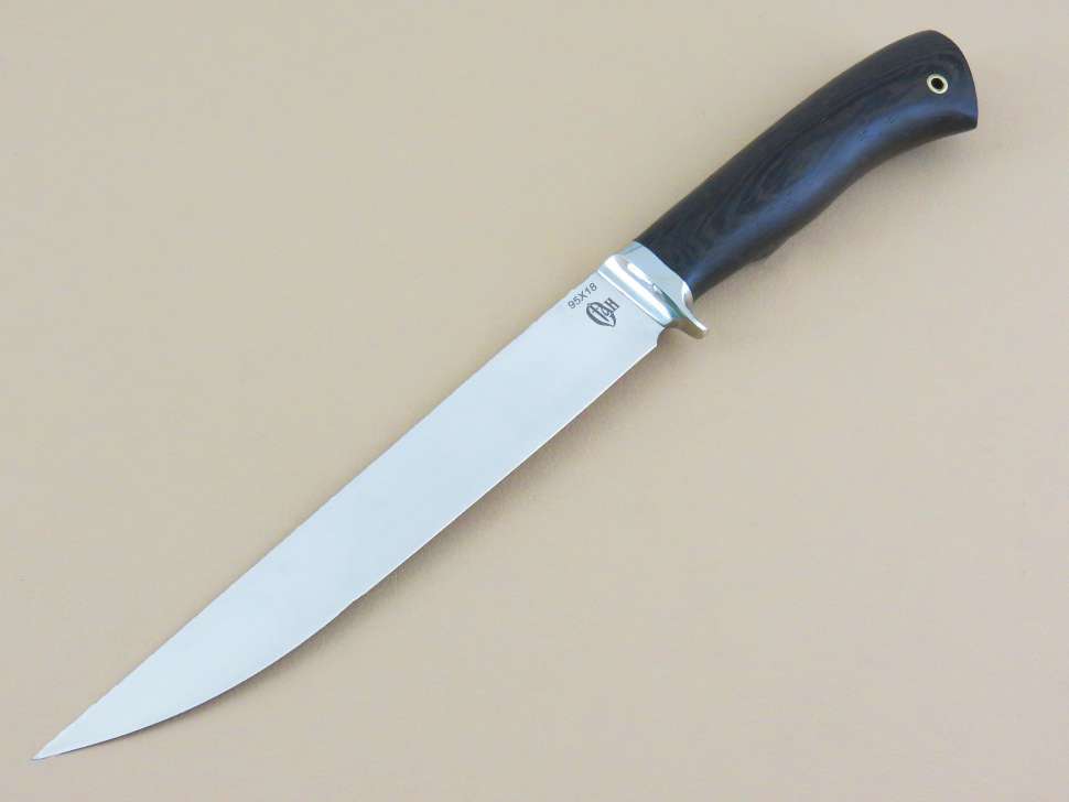 Рыбацкий нож «ФИЛЕЙНЫЙ большой» 95Х18, венге